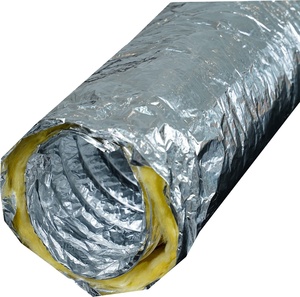 Isolation de conduit en fibre de verre avec feuille d'aluminium de 300mm de diamètre - Product Image 5