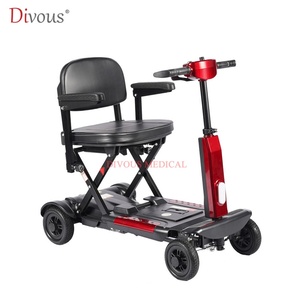 Best Portable Automatic Foldable Lightweight Adults Electric Mobility Scooter With 4 Wheels Elderly Scooter - Product Image 2