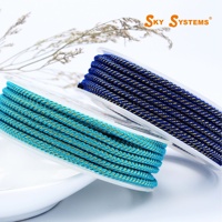 SKY ML230 2 & 3mm Bijoux Cordon Polyester Cordon Bijoux Accessoires Bracelet et Collier Matériel 38 Couleurs