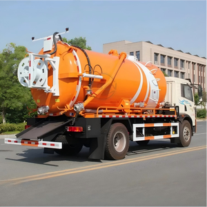 Camion de vidange des eaux usées FAW-Axle de 15 m³, haute maniabilité, jet de boue, usine chinoise directe - Product Image 4