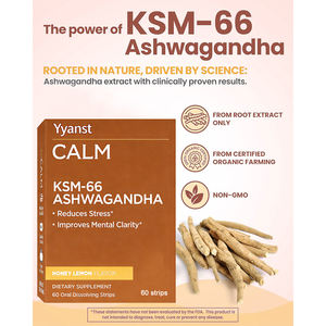 สารสกัดจากรากอัชวากันธาแบบ OEM/ODM แผ่นอมบรรเทาความเครียดสำหรับผู้ใหญ่ ช่วยให้สมองชัดเจน - ผลิตภัณฑ์เสริมอาหาร บรรจุภัณฑ์แบบกำหนดเองได้ - Product Image 5