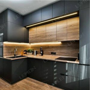 Nhà Máy Giá Thép Không Gỉ Tủ Bếp Nhỏ Tủ Bếp Nhà Bếp Thiết Lập Đồ Nội Thất Với Giá Tốt Nhất - Product Image 2