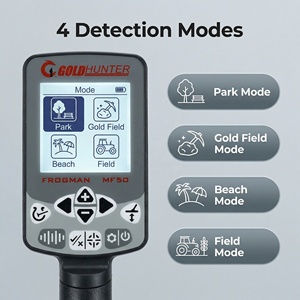 New Arrival MF50 Simultaneous Multi Frequency Metal Detector, Professional IP68 Waterproof Gold Treasure Hunting <b>Gear</b> - Product Image 3