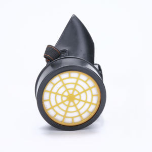 Factory Half Face Gasmaske Chemische Atemschutz maske mit Doppel filter - Product Image 3