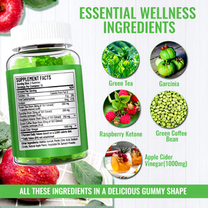Caramelle Gommose Vegane OEM per Dieta Keto, Brucia Grassi con Aceto di Mele, Metabolismo Rapido, Dimagranti con Vitamine - Product Image 3
