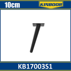 10cm regolabile in alluminio nero gamba mobili per tavoli armadi sedie in ospedali da pranzo cucina con Base sedia comoda - Product Image 1