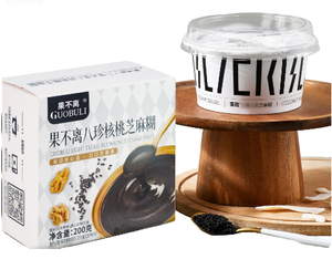 טעם מקורי ללא סוכר עם מתיקות עדינה, ללא צורך בישול, מוכן לאכילה, תחליף ארוחה דגנים מזין, משחת שומשום - Product Image 1