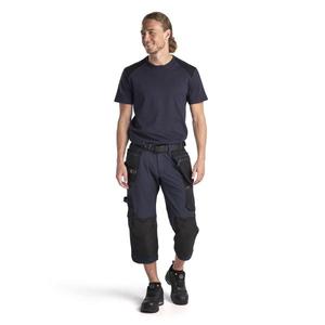 BLAKLADER - 152116458699C58 Pantalon Craftsman Pirate stretch dans les 4 sens Marine foncé/Noir-PANTALON DE TRAVAIL EAN 7330509833636 - Product Image 3