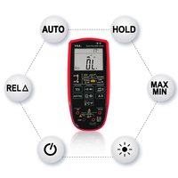 Multimètre numérique True RMS haute précision VA90A-3 avec test de diode intelligent, écran tactile 6000 points, étanche, sélection automatique de la gamme, CAT IV