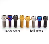 Baut Roda Titanium Alloy Penjualan Langsung Pabrik Kepala Torx Kelas 4.8 & 6.8 Finishing Polos