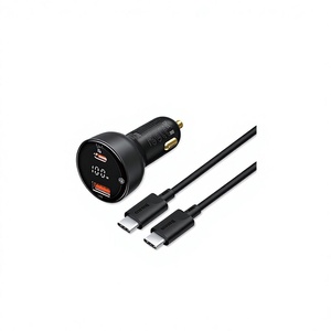 For <strong>100W</strong> USB-C PD Car Charger QC4.0 QC3.0 PD 3.0 Fast Charging 5V/3A OTP for for for Mobile Phone Charger - Product Image 3