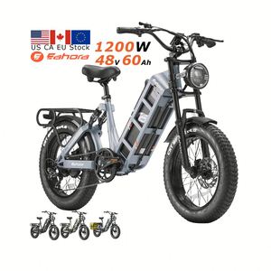 Vélo électrique tout-terrain Eahora Juliet 100+ Miles Long Range pour adultes, 1000W/1200W 48V 60Ah, stock UE, États-Unis, Canada - Product Image 1