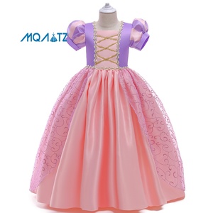 <span class=keywords><strong>Robe</strong></span> de performance pour fête d'Halloween pour filles, costume de princesse en satin pour enfants, déguisements de princesse pour filles - Product Image 2