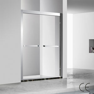 Raccords haut de gamme <span class=keywords><strong>en</strong></span> acier inoxydable or Rose, portes coulissantes <span class=keywords><strong>en</strong></span> verre pour <span class=keywords><strong>cabine</strong></span> de douche - Product Image 4