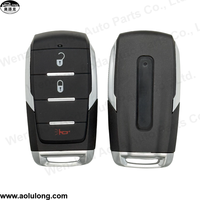Casing Kunci Mobil Pengganti Smart Auto Key 4 Tombol Grosir untuk Kendaraan Dodge RAM