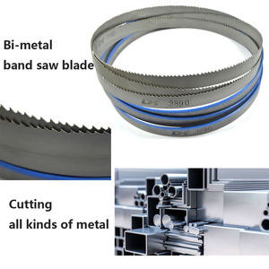 Hoja de sierra de cinta bimetálica para cortar madera y metal, de alta eficiencia y larga duración, ideal para talleres, metalurgia y carpintería - Product Image 3