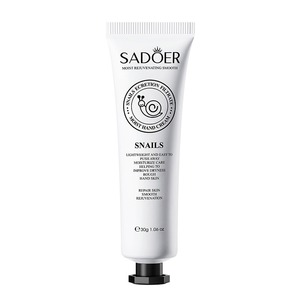 Crème pour les mains SADOER au lait de chèvre, à l'huile de <span class=keywords><strong>cheval</strong></span> et à l'extrait d'escargot, blanchissante, <span class=keywords><strong>cicatrisante</strong></span> et hydratante, meilleure crème pour les mains sèches et gercées - Product Image 6
