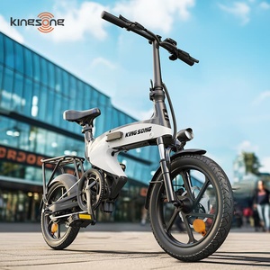Bicicleta eléctrica de ciudad plegable KingSong <span class=keywords><strong>M2</strong></span> para adultos, de 250W Motor, 37V, 16 pulgadas, bicicleta eléctrica de cercanías - Product Image 1