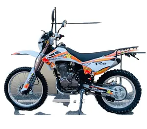 Kew mini Double Disc Brake 4 strokes Powerful motor motocicletas Dirt bike 250cc enduro motorrad 250cc