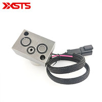 Válvula Solenoide de Bomba Piloto 702-21-57500 V25V-299, Repuesto para Excavadoras Komatsu PC200-7 PC220-7 PC300-7 PC360-7, Piezas de Repuesto