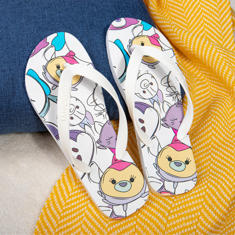 Custom Logo Printing PVC PE Flip-Flops Slippers Couple Flip Flops For Mens