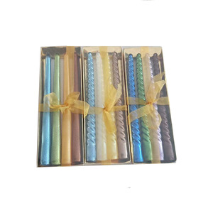 Vela en espiral de 10 pulgadas, vela cónica, vela de cena - Product Image 3
