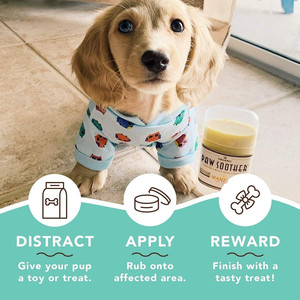 Pata chupete palo Natural orgánica de curación Paw Pad bálsamo para mascotas-perro pata bálsamo - Product Image 4