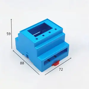 Collecteur de signaux multifonctionnel Boîtier de convoyeur 88X72X59mm Module d'alimentation boîte module type rail