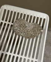 Litière pour chat à agglomération rapide en bentonite, granulométrie 0,5-2 mm, forme de boule, sable de bentonite de sodium avec charbon actif pour la fixation des odeurs