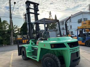 Japan Original <b>Used</b> Forklift Truck Diesel 7 Ton Mitsubishi FD70 Powered <b>Pallet</b> Stacker Mitsubishi/Heli/ Engine Side Shift Retail - Product Image 6