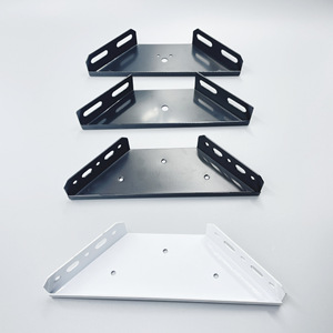 Bed <b>Corner</b> Brace Triangle <b>Bracket</b> Cold Rolled Steel Powder Coated Zinc Plating Floor Mounting Support <b>Bracket</b> - Product Image 5