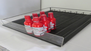Custom Supermarket <b>Shelf</b> Gravity Smart Roller with Front Stopper and Divider for Supermarket - Product Image 6