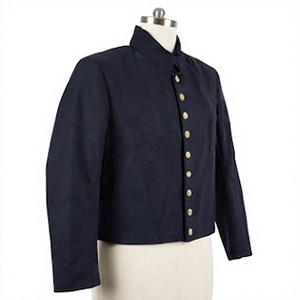 Nueva Chaqueta de Uniforme Militar Estadounidense Negra, Reproducción Hecha a Mano con Bordado, para Hombre - Product Image 2