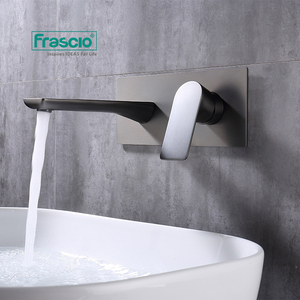 Vòi lavabo âm tường đơn tay cầm Frascio CE, chất liệu đồng thau, dành cho khách sạn hoặc nhà ở, vòi lavabo cao cấp - Product Image 4