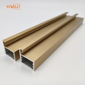 Portes à cadre en aluminium populaires d'amérique du <span class=keywords><strong>nord</strong></span> porte de cuisine cadre en aluminium armoire à vin verre porte à cadre en aluminium - Product Image 3