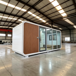 Casa Prefabricada Moderna de Estructura de Acero Modular, Espacio de Vivienda Móvil Tipo <span class=keywords><strong>Granny</strong></span> Flat, Mini Casa Tipo Cabaña, Casa Contenedor, Módulo de Jardín - Product Image 2