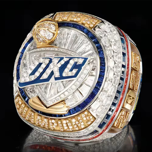 Hoge Kwaliteit 2025 Nieuwe Oklahoma City Thunder Mvp Basketbal Kampioenschap <span class=keywords><strong>Ring</strong></span> Fabriek Direct Hoge Kwaliteit Mode Mannen Legering <span class=keywords><strong>Ring</strong></span> - Product Image 1
