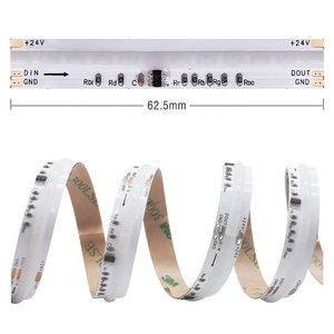 Bande <span class=keywords><strong>LED</strong></span> COB Cuivre Couleurs Rêveuses Haute Luminosité 24V Intérieur <span class=keywords><strong>RGB</strong></span> WS2812 Contrôle Vocal Wi-Fi IP20 Garantie 3 Ans Éclairage Cuisine - Product Image 3