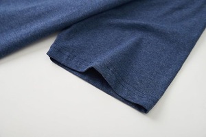 Camiseta personalizable de manga corta para hombre, 100% algodón, color azul real, cuello redondo, ajuste regular, con precio directo de fábrica de BD - Product Image 4