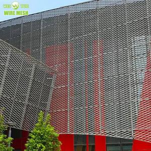 Lámina Expandida <span class=keywords><strong>de</strong></span> Aluminio con Recubrimiento en Polvo Decorativa a Bajo Precio, Malla Metálica Expandida <span class=keywords><strong>Galvanizada</strong></span> para Muro Cortina - Product Image 2