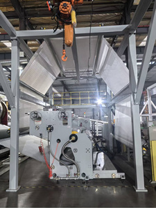 Ligne de production de tapis de drainage en PE à extrudeuse monovis à économie d'énergie pour HDPE, LLDPE, EVA, <span class=keywords><strong>géotextile</strong></span> non tissé enduit et machines PLC - Product Image 6