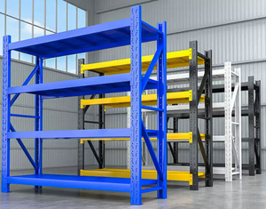 Giá để đồ bằng thép có thể điều chỉnh, kệ trưng bày bằng kim loại, giá để đồ nhiều tầng tối ưu hóa không gian cho nhà ở và kho hàng - Product Image 4