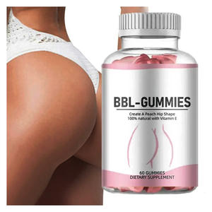 Жевательные конфеты с пробиотиками и витаминами для увеличения ягодиц и поддержки иммунитета для женщин, 60 веганских жевательных конфет для взрослых - Product Image 2