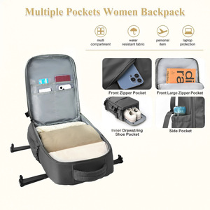 Sac à dos de <span class=keywords><strong>voyage</strong></span> d'affaires en nylon 20-35L, grande capacité, multifonctionnel, sac à dos portable pour l'école et les voyages - Product Image 2