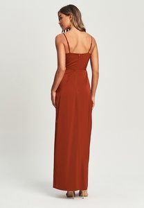 فساتين نسائية مخصصة من المصنعين، فساتين سهرة طويلة، فساتين أنيقة بدون أكمام مثيرة، ملابس نسائية للحفلات - Product Image 3