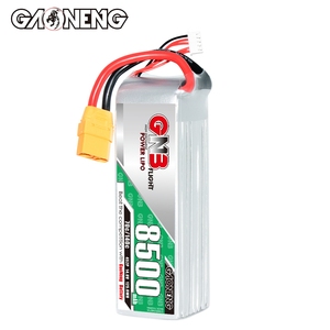 แบตเตอรี่ลิเธียมโพลิเมอร์สำหรับโดรนบังคับวิทยุและอากาศยาน FPV ขนาด8500mAh 4S 14.8V จ่ายกระแสสูงสุด70C/140C พร้อมหัวต่อ XT90ขั้วแคโทด LiCoO2ทนการชาร์จ-ปล่อยได้300รอบใช้กับเฮลิคอปเตอร์ - Product Image 5