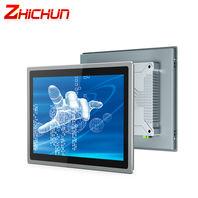 Plc Industrial Monitors 3 Years Warranty Lcd Monitor Led Touch Screen Monitor Integrated With Redlion Da30 Controller
