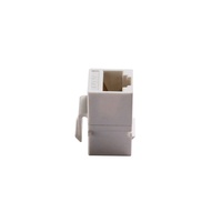Cat6 UTP RJ45 8P8C 250MHz T568A/B CE RoHS untuk Panel Dinding Patch Panel Kabel Ethernet Extender Inline Keystone Coupler