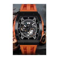 Montres automatiques en acier, design usine et personnalisées, avec petite seconde lumineuse, pour le marché professionnel et les marques d'invités