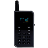 Système de guide touristique audio sans fil Produit original Fonction MP3 pour musée Église Agence de voyage